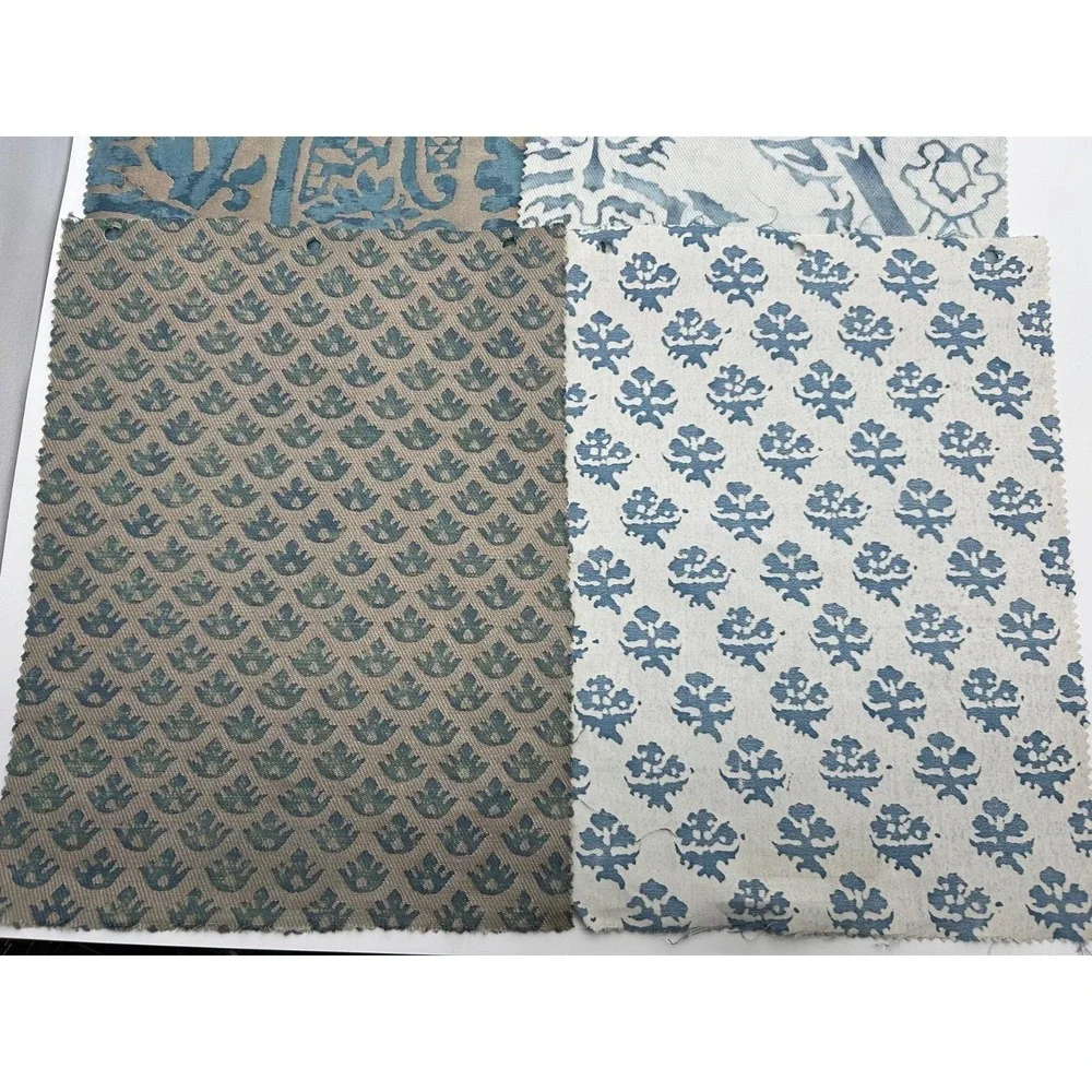 Vtg Six Rare FORTUNY Sample Pieces - Stunning Hard to Find Patterns & Colors